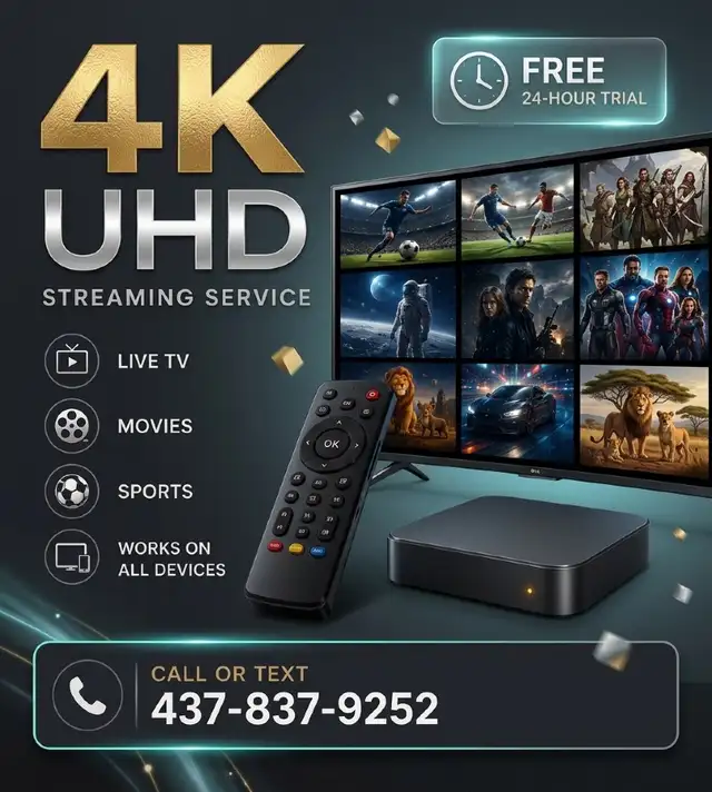 Unlimited 4K UHD Streaming