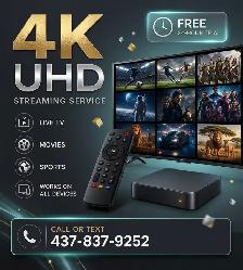 Unlimited 4K UHD Streaming