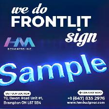 Frontlit Signs – Custom Design & Installation