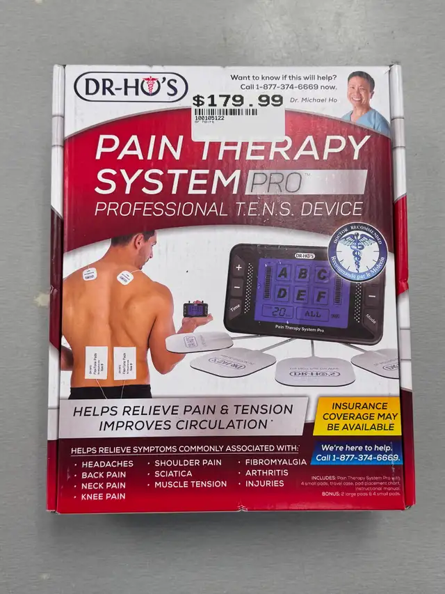 DR-HO's Pain Therapy System PRO (TENS) - BRAND NEW