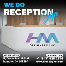 Reception Signs – Professional Custom Designs