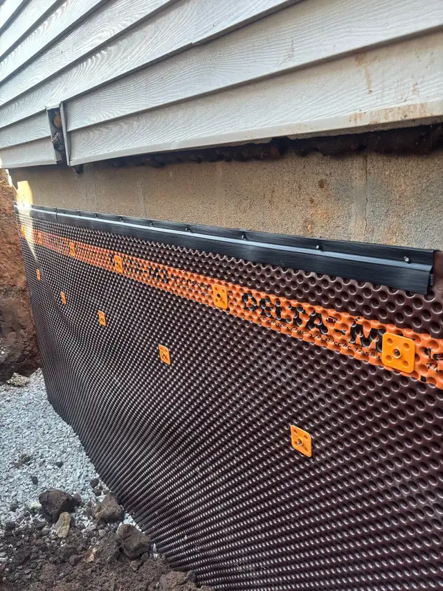 labourer need for waterproofing