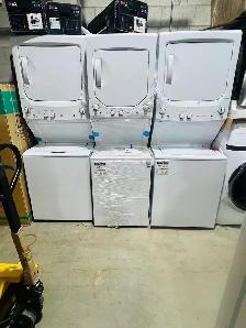GE 27' Apartment Size Stacked Washer & Dryer Laundry Centre