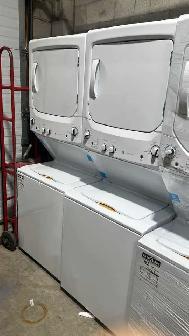 GE 27' Apartment Size Stacked Washer & Dryer Laundry Centre - Photo 3