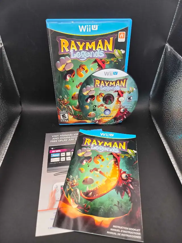 WII U RAYMAN LEGENDS W/MANUAL