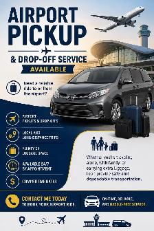 Airport Pickup & Drop-Off Service Available