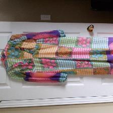 BELLE ROBE LONGUE TRÉS CHIC MANCHES LONGUES, GR 4x6 FEMME $20.00 - Photo 2