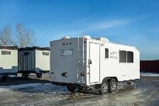 8x26 Mobile Office Trailer Rental Calgary with Toilet - Photo 2