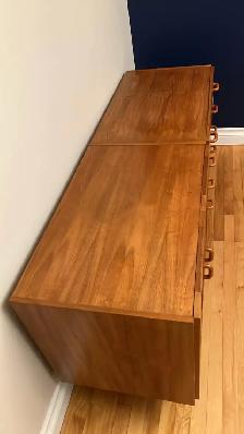 Mid century MODULAR TECK TEAK Buffet, console table, bar, bahut - Photo 5
