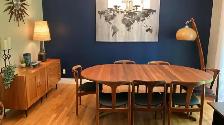 Mid century MODULAR TECK TEAK Buffet, console table, bar, bahut - Photo 7