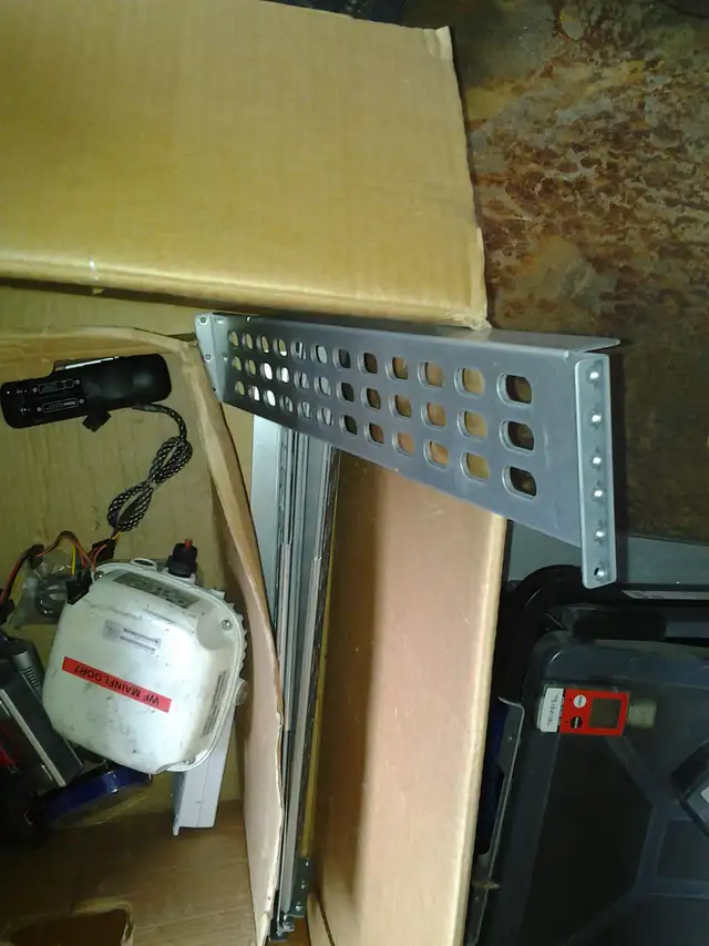 2u apc ups rack rails will handle any 2u server or ups adjustabl
