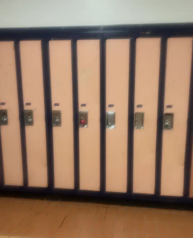 Lockers $45 per door (750 available in banks of 3)