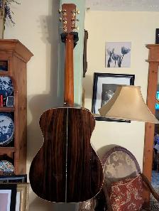 2009 Boucher AAAA Old Growth Brazilian Rosewood Goose OM - Photo 6