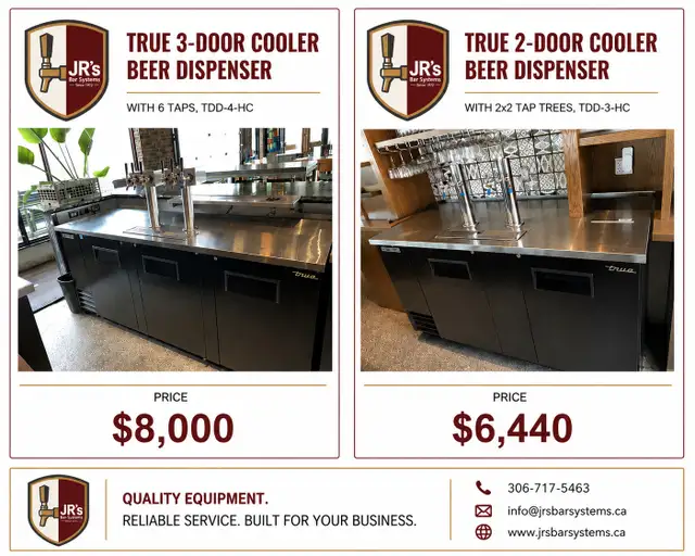 commercial draugh beer fridges!