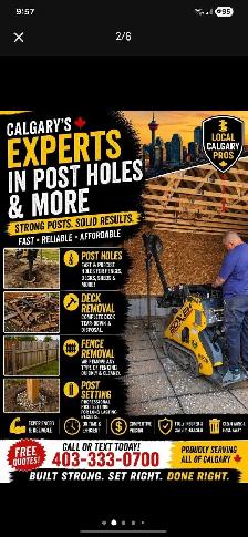 Screwpiles Deck footings  Helical