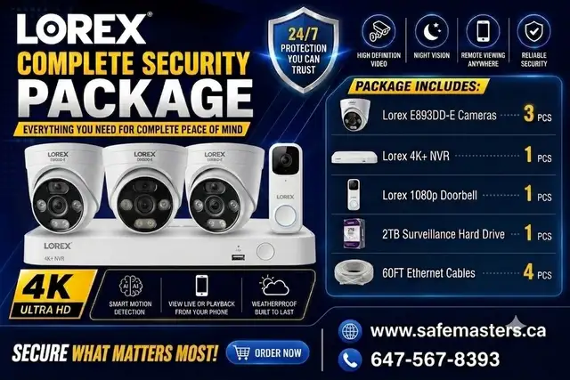 security Cameras installation