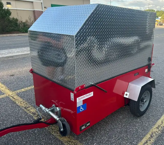 Mobility Scooter Trailer and Storage