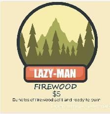$5 firewood bundles