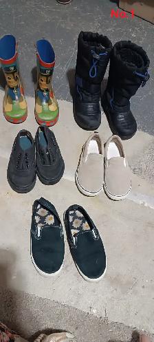 Various Kids clothes & shoes- Clothes 4ea, Shoes 3 ea