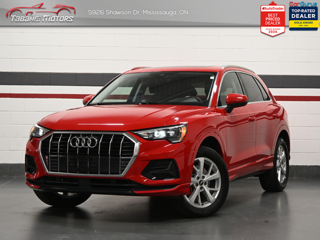 2022 Audi Q3 Progressiv No Accident Panoramic Roof Ambient Light