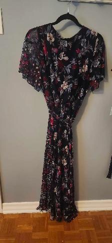 Robe longue neuve gr 1 xl bleu marin fleury 80$ - Photo 4
