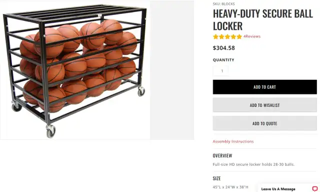 Heavy Duty Secure Locker