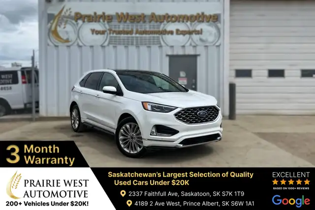 2024 Ford Edge Titanium AWD | Low KM | Command Start