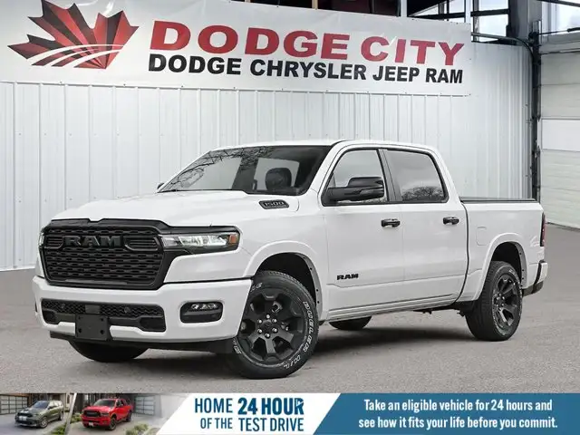 2026 Ram 1500 Big Horn | Night Edition | Power Folding Mirrors