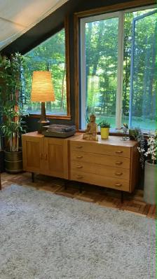 Mid century TEAK TECK. MODULAIRE. Buffet, tables de chevet, bar, - Photo 5