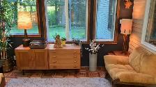 Mid century TEAK TECK. MODULAIRE. Buffet, tables de chevet, bar, - Photo 6