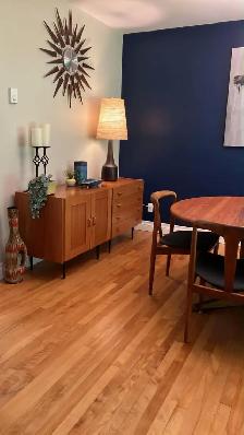 Mid century MODULAR TECK TEAK Buffet, console table, bar, bahut - Photo 8