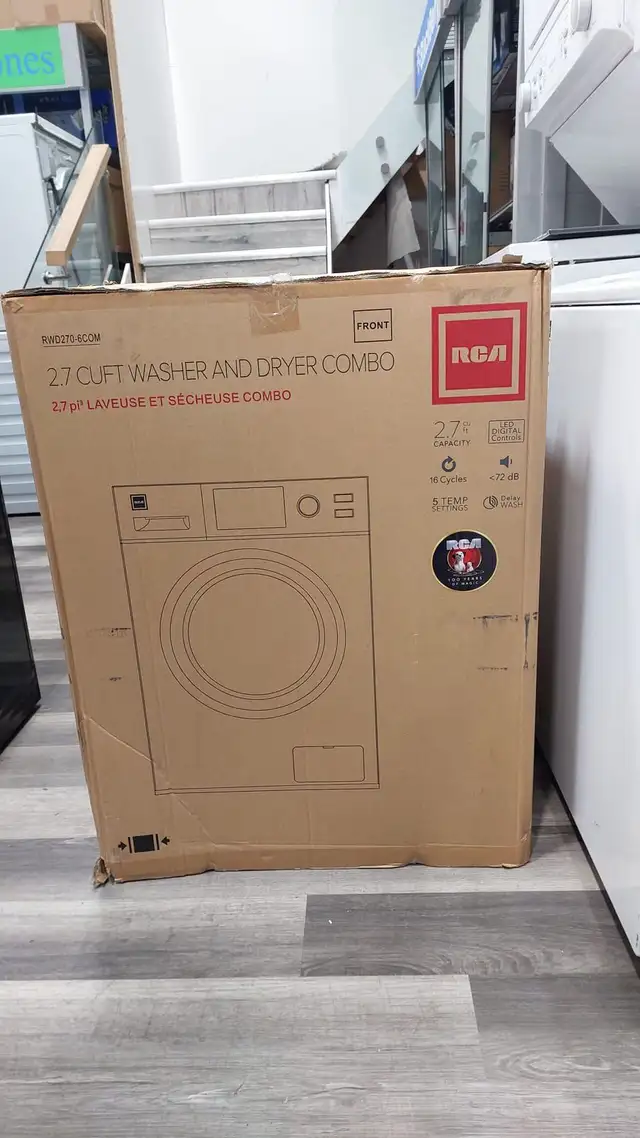 Washer Dryer Combo with Front Loading 2.7 CU FT | SALE OFFER.
