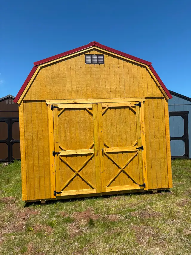 10 x 16 Lofted Barn - Old Hickory Buildings