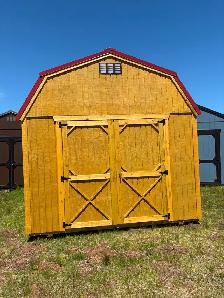 10 x 16 Lofted Barn - Old Hickory Buildings