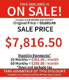10 x 16 Lofted Barn - Old Hickory Buildings - Photo 6