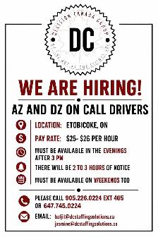 Hiring AZ Manual Full-Time and On Call Drivers - Photo 2