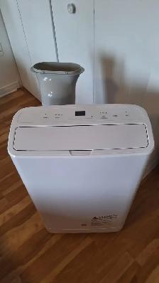 GE Climatiseur Intelligent Portable 14 000 BTU Blanc