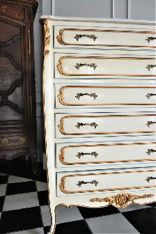 Antique French Tall Dresser - Photo 3