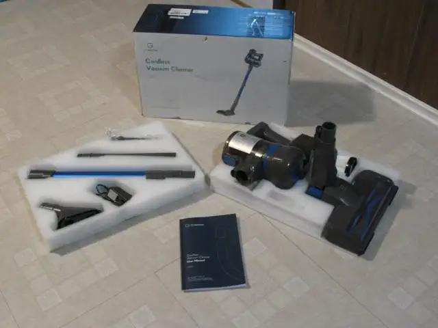 Greenote Cordless Stick Vacuum Cleaner, BRAND NEW