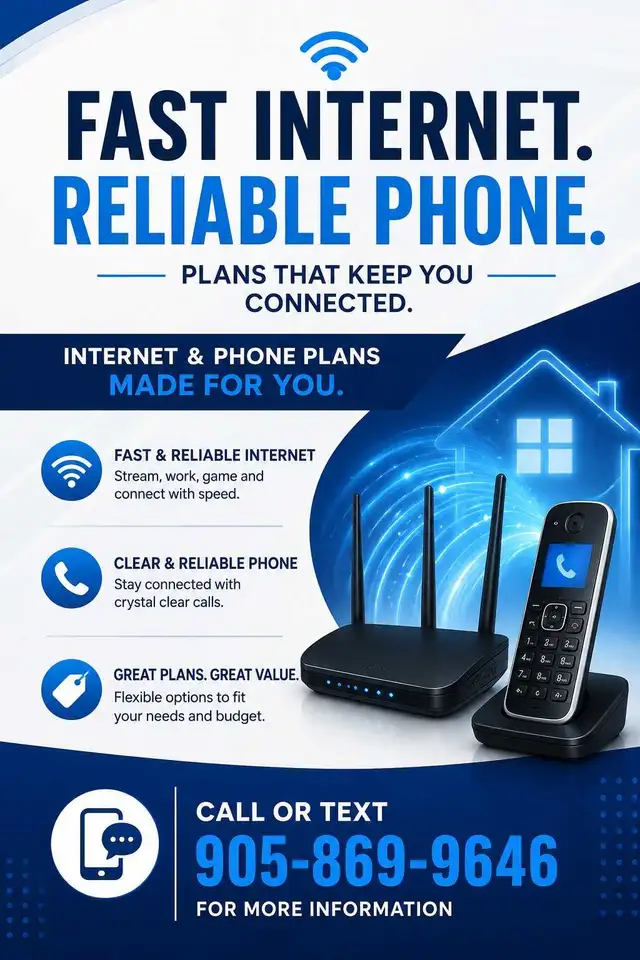 cellphone and internet plans