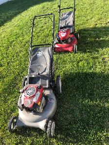 2 Craftman lawn mowers
