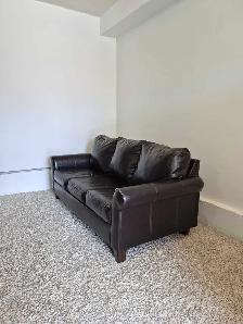 FREE DELIVERY 3 Seater Leather Pullout Sofabed Sofa / Couch - Photo 4