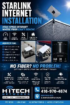 STARLINK INTERNET INSTALLATION