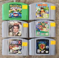 Nintendo 64 N64 Games: Mario, Pokemon, Donkey Kong, 007...