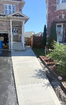concrete driveway extension - Photo 2