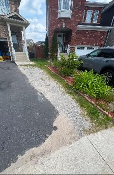 concrete driveway extension - Photo 5