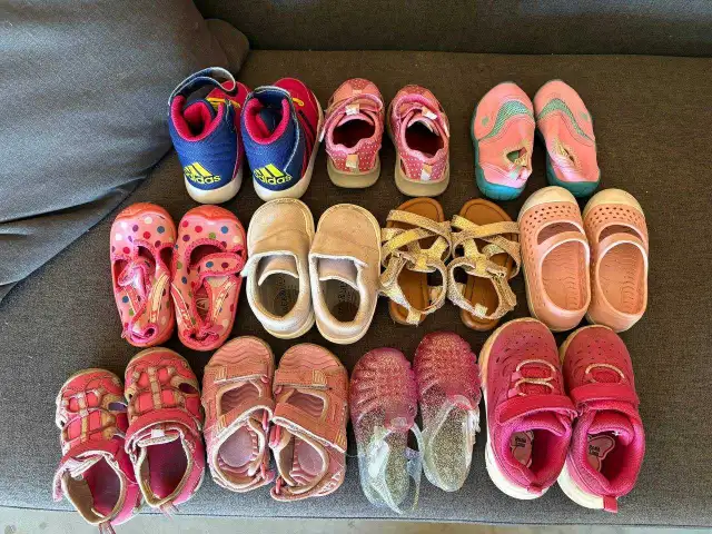 kids shoe lot