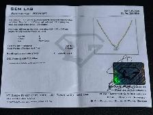 #852 -18", 18kt Yellow Gold, 1/3ct Diamond Necklace w/ Appraisal - Photo 4