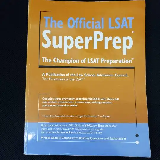 The Official LSAT SuperPrep 9780979305061