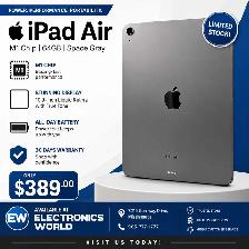 Apple iPad Air (M1, 64GB – Space Gray)